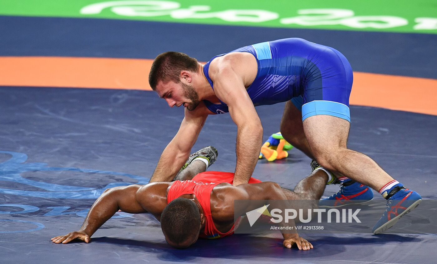 2016 Summer Olympics. Greco-Roman wrestling. Day Two