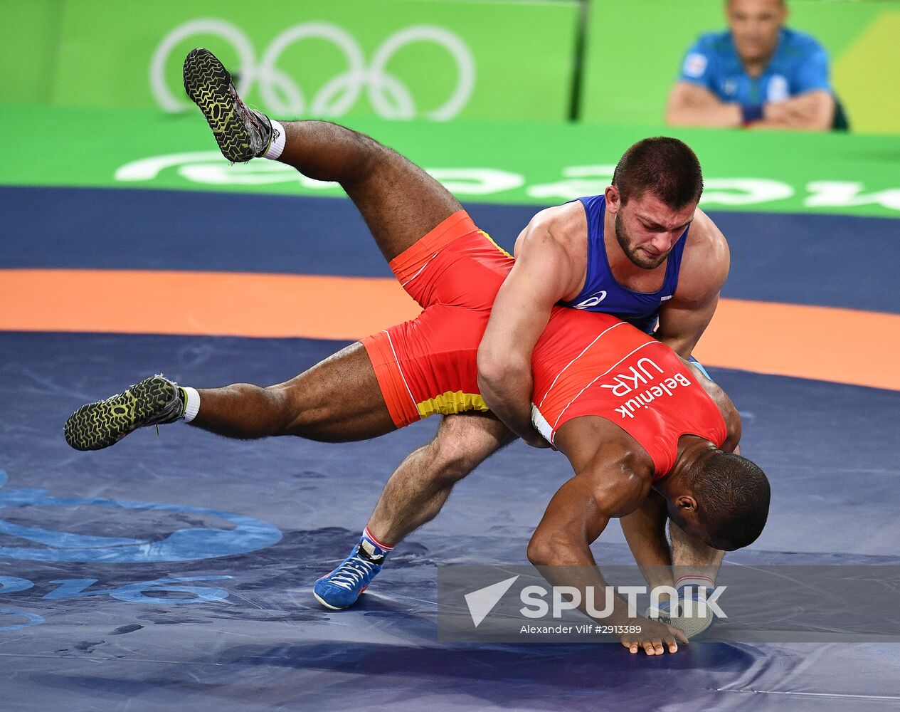 2016 Summer Olympics. Greco-Roman wrestling. Day Two