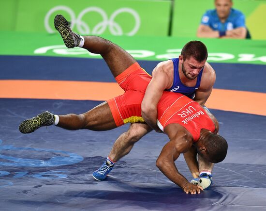 2016 Summer Olympics. Greco-Roman wrestling. Day Two