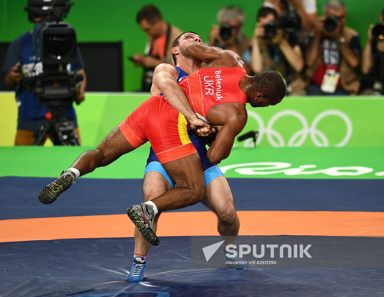 2016 Summer Olympics. Greco-Roman wrestling. Day Two