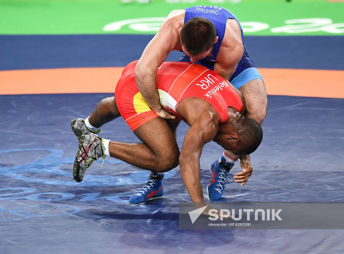 2016 Summer Olympics. Greco-Roman wrestling. Day Two