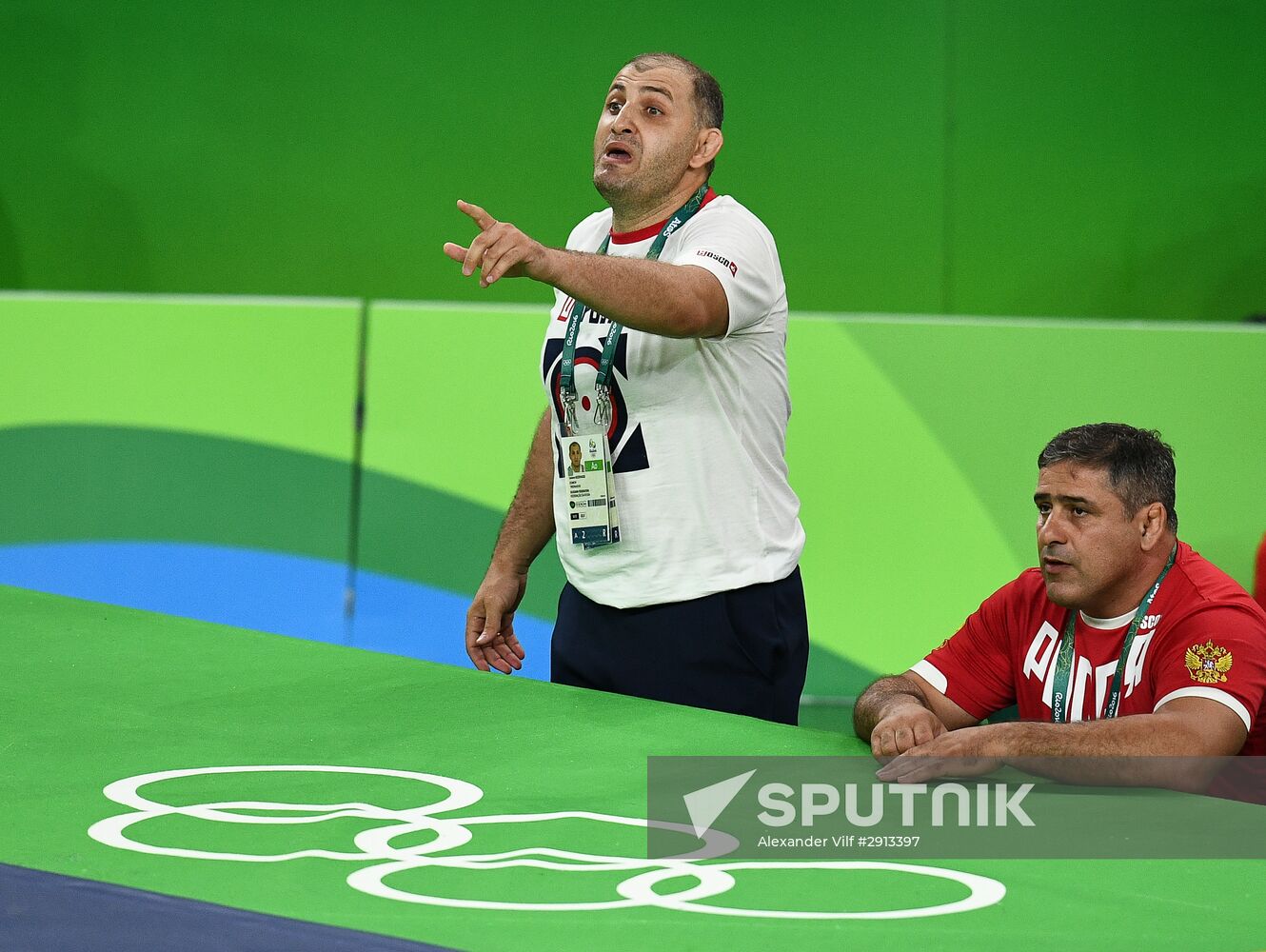 2016 Summer Olympics. Greco-Roman wrestling. Day Two