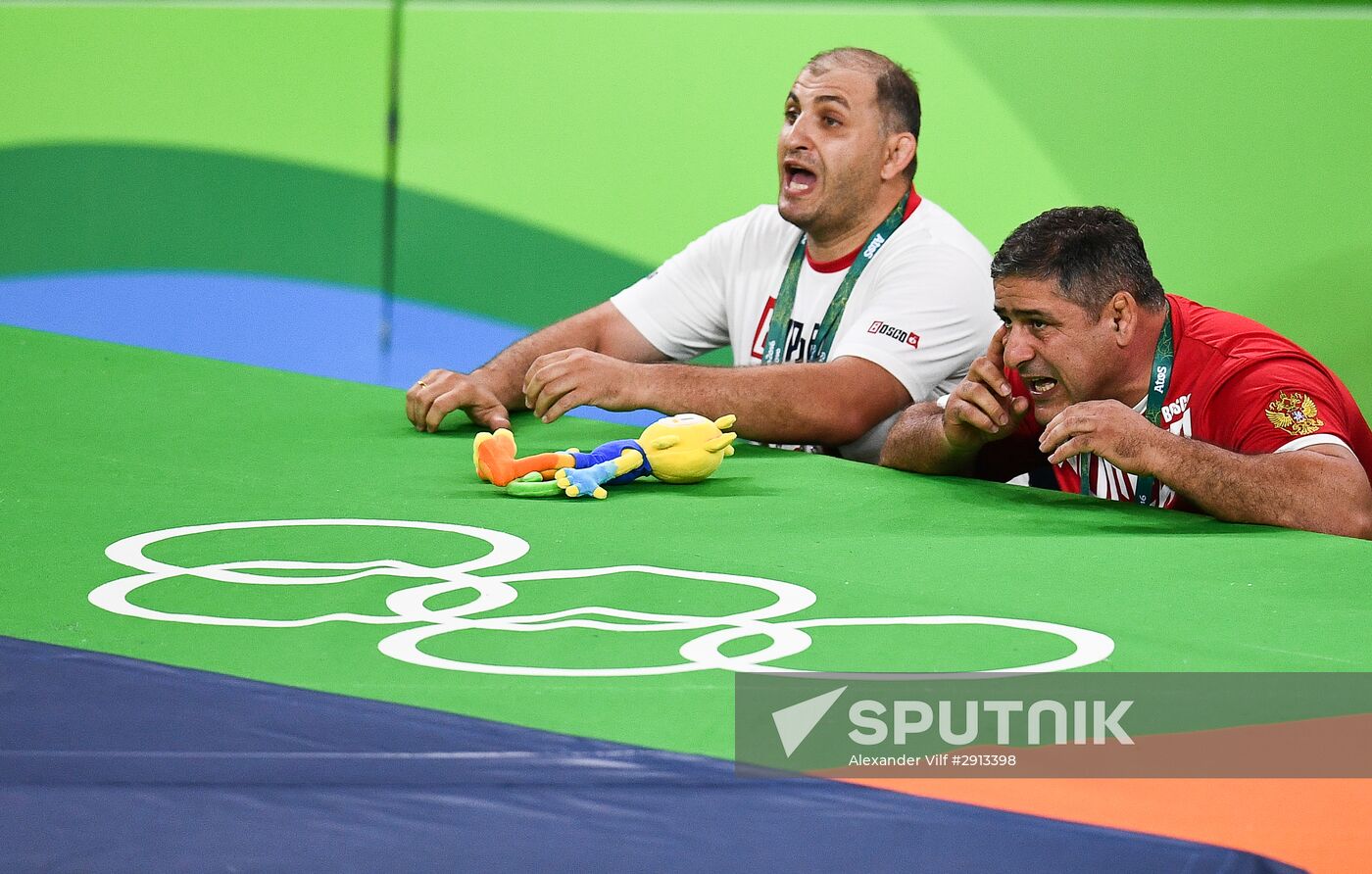 2016 Summer Olympics. Greco-Roman wrestling. Day Two