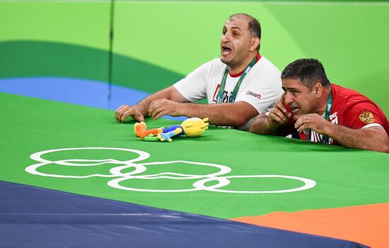 2016 Summer Olympics. Greco-Roman wrestling. Day Two