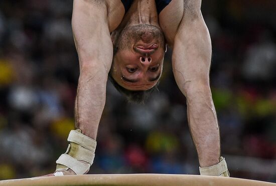 2016 Summer Olympics. Artistic gymnastics. Men's vault