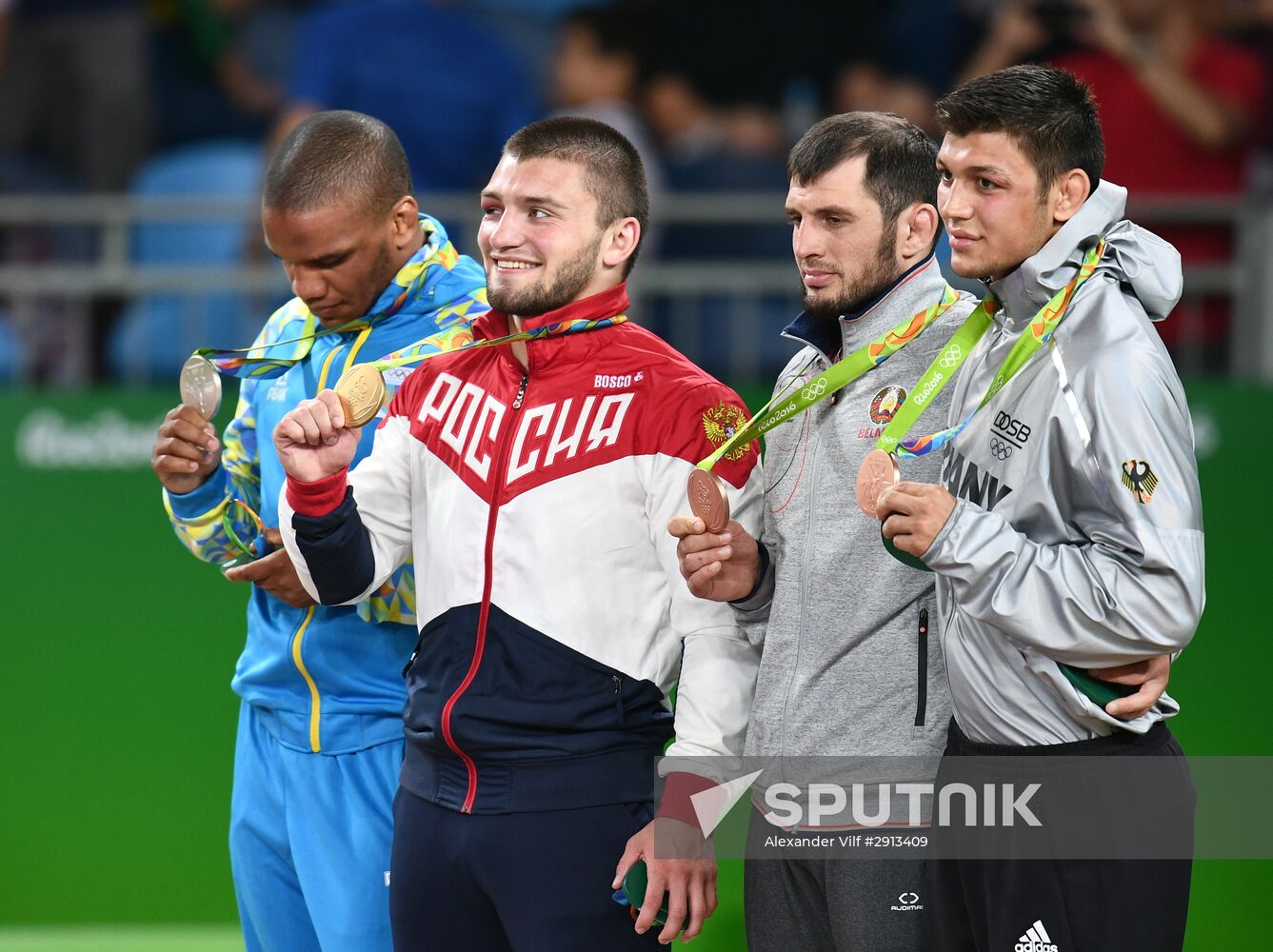 2016 Summer Olympics. Greco-Roman wrestling. Day Two