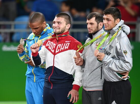 2016 Summer Olympics. Greco-Roman wrestling. Day Two