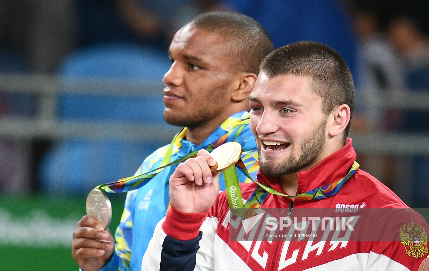 2016 Summer Olympics. Greco-Roman wrestling. Day Two