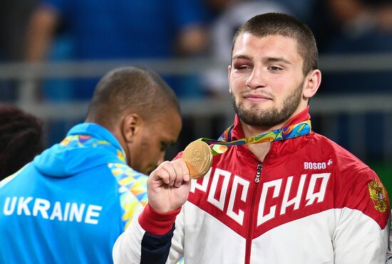 2016 Summer Olympics. Greco-Roman wrestling. Day Two