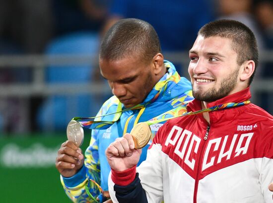 2016 Summer Olympics. Greco-Roman wrestling. Day Two