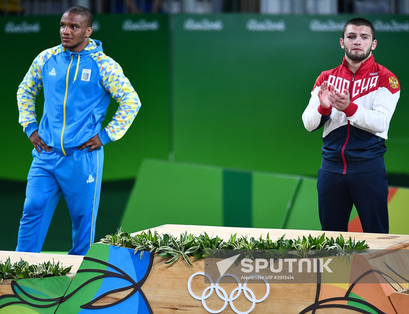 2016 Summer Olympics. Greco-Roman wrestling. Day Two