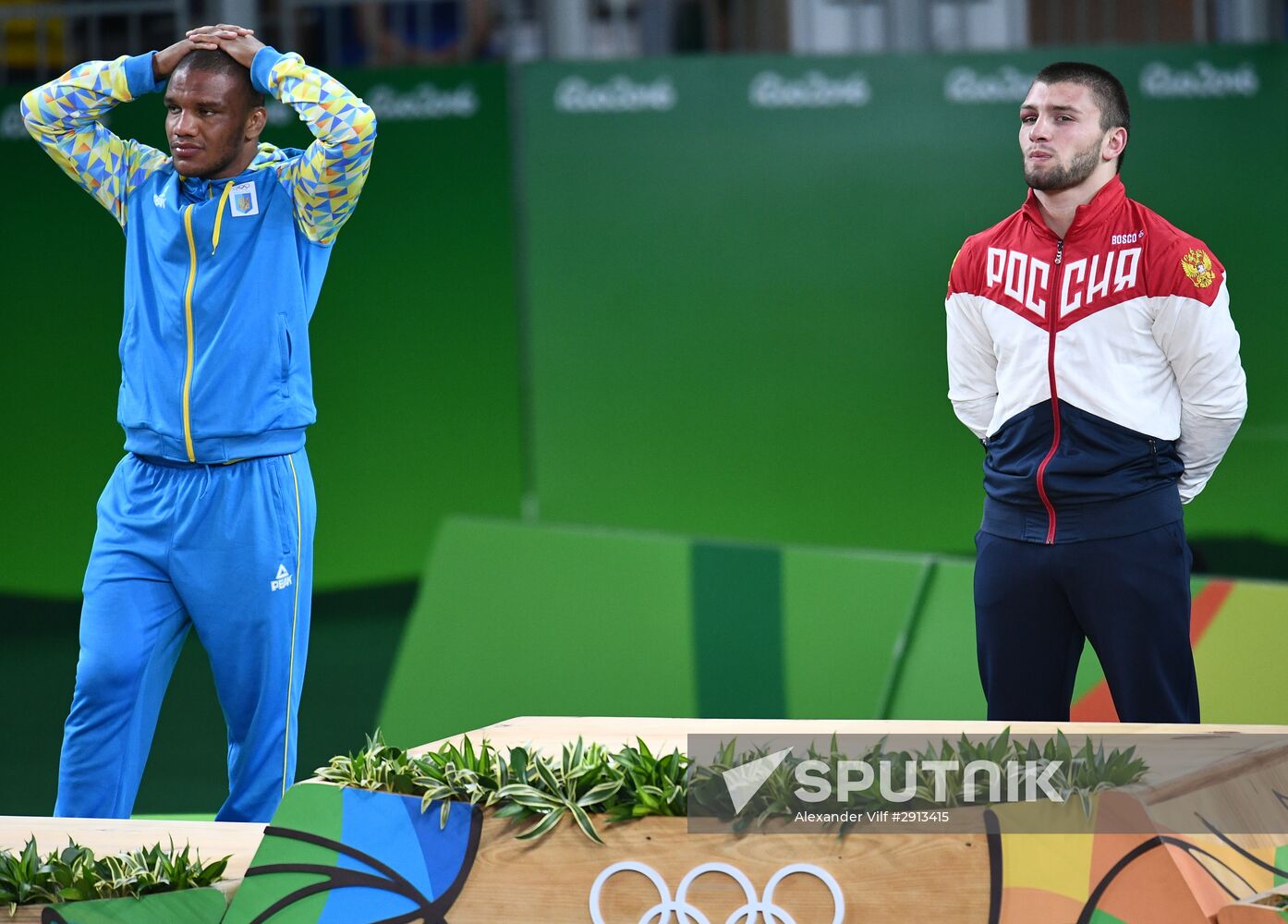 2016 Summer Olympics. Greco-Roman wrestling. Day Two