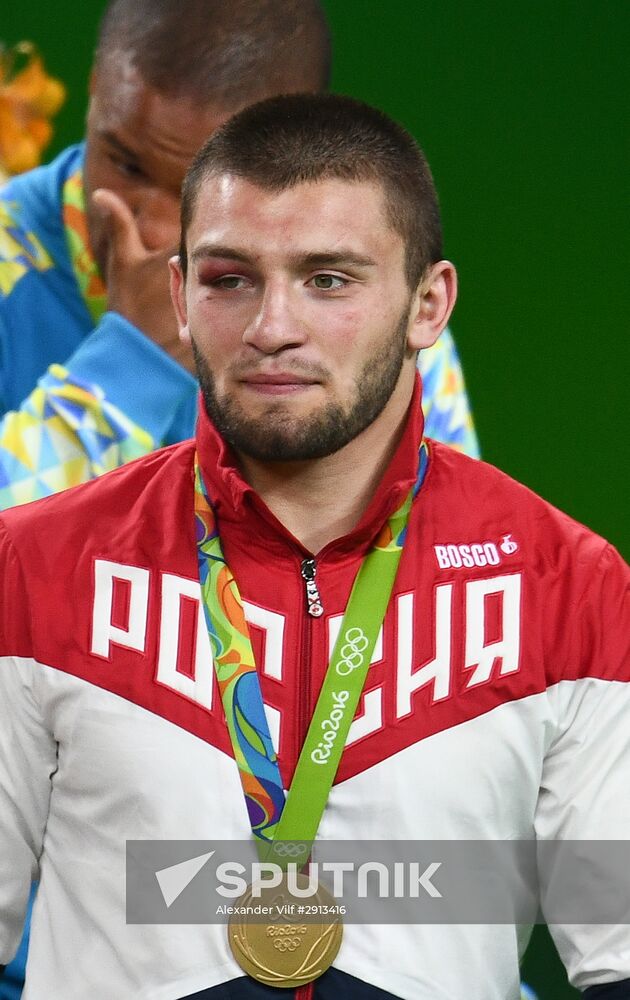2016 Summer Olympics. Greco-Roman wrestling. Day Two