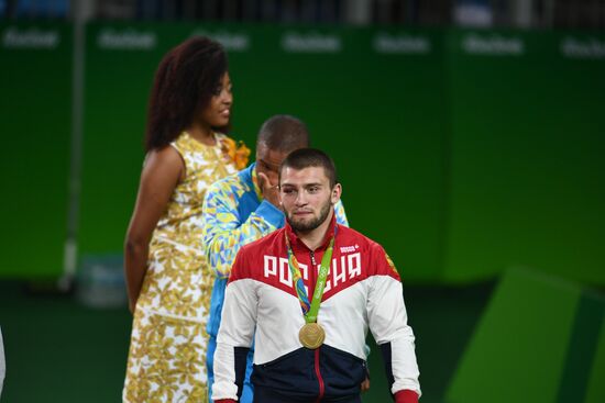 2016 Summer Olympics. Greco-Roman wrestling. Day Two
