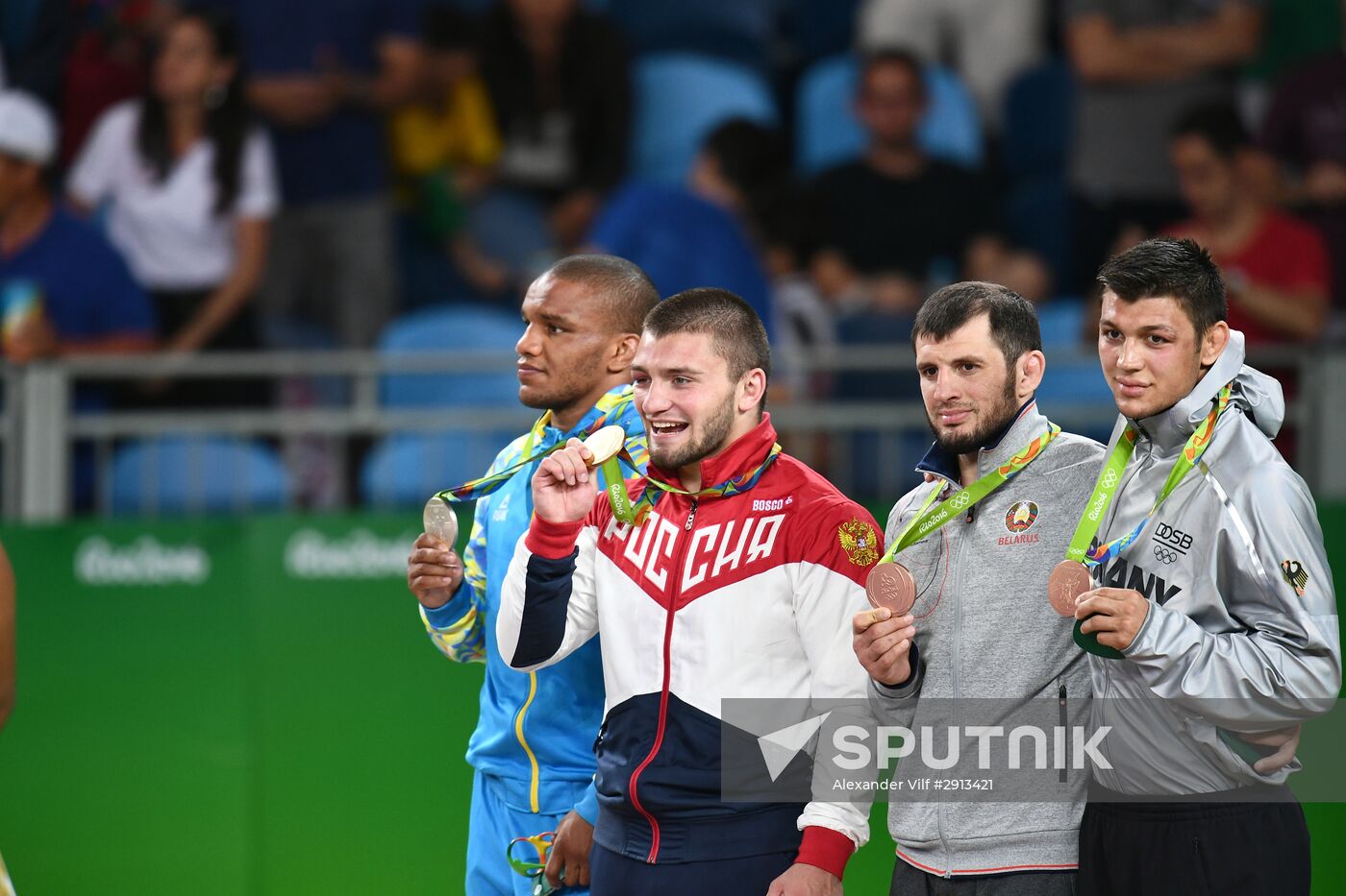 2016 Summer Olympics. Greco-Roman wrestling. Day Two