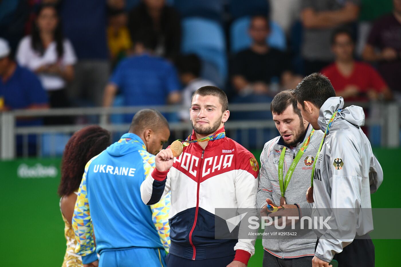 2016 Summer Olympics. Greco-Roman wrestling. Day Two