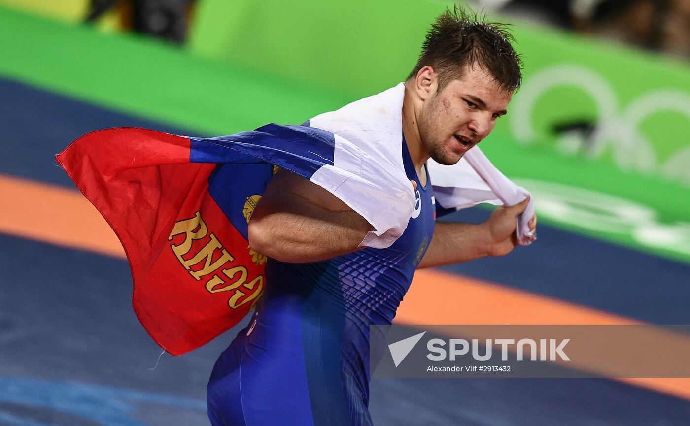 2016 Summer Olympics. Greco-Roman wrestling. Day Two