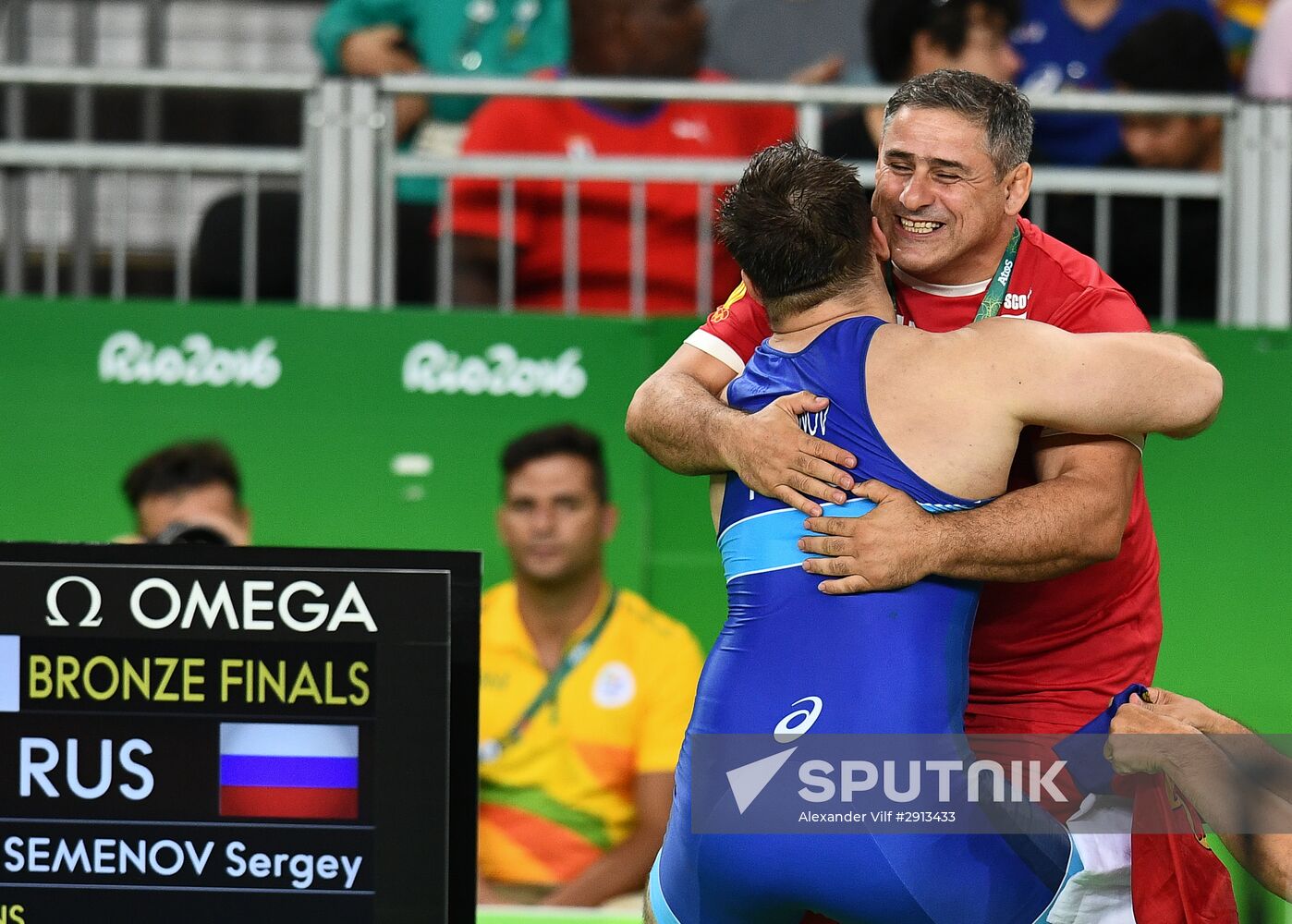 2016 Summer Olympics. Greco-Roman wrestling. Day Two
