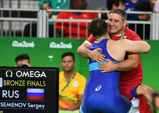 2016 Summer Olympics. Greco-Roman wrestling. Day Two