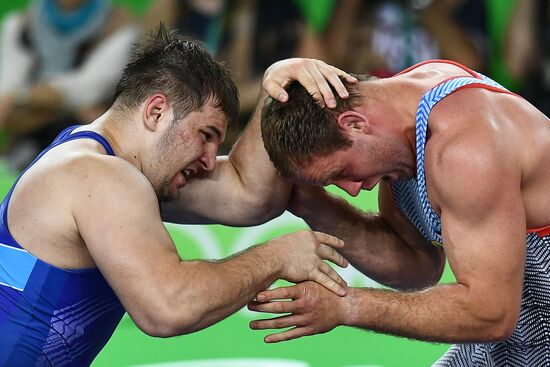 2016 Summer Olympics. Greco-Roman wrestling. Day Two