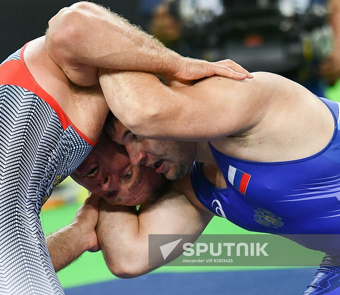 2016 Summer Olympics. Greco-Roman wrestling. Day Two