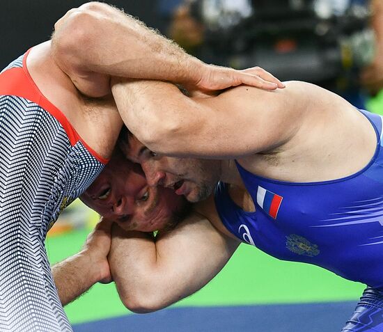 2016 Summer Olympics. Greco-Roman wrestling. Day Two