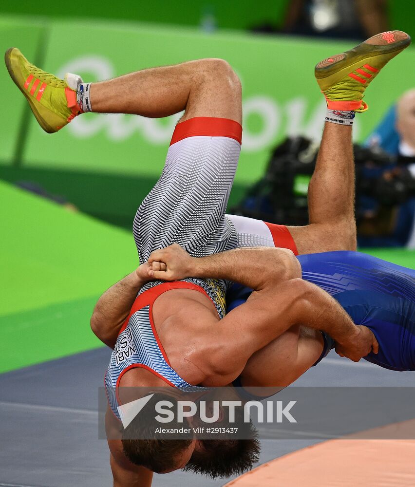 2016 Summer Olympics. Greco-Roman wrestling. Day Two
