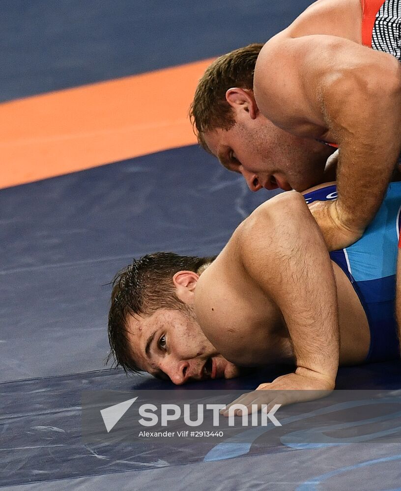 2016 Summer Olympics. Greco-Roman wrestling. Day Two