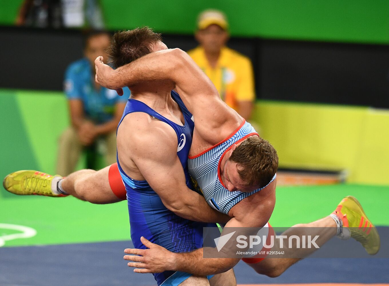2016 Summer Olympics. Greco-Roman wrestling. Day Two