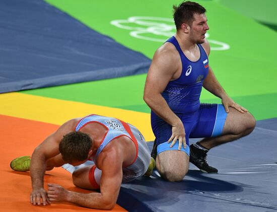 2016 Summer Olympics. Greco-Roman wrestling. Day Two