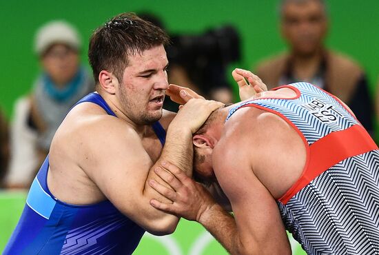 2016 Summer Olympics. Greco-Roman wrestling. Day Two
