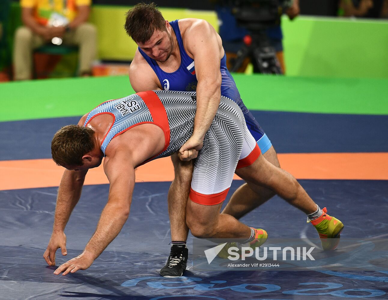 2016 Summer Olympics. Greco-Roman wrestling. Day Two