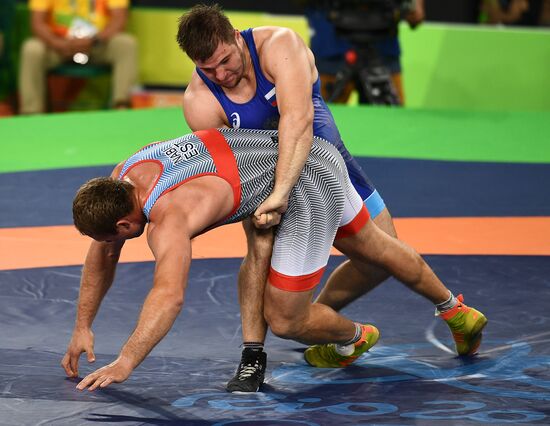 2016 Summer Olympics. Greco-Roman wrestling. Day Two