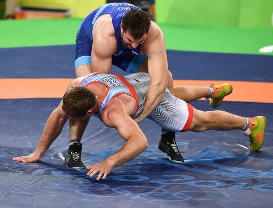 2016 Summer Olympics. Greco-Roman wrestling. Day Two