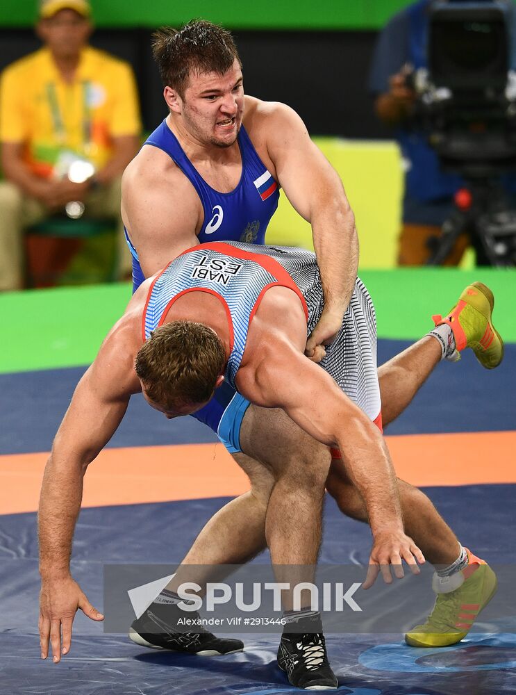 2016 Summer Olympics. Greco-Roman wrestling. Day Two