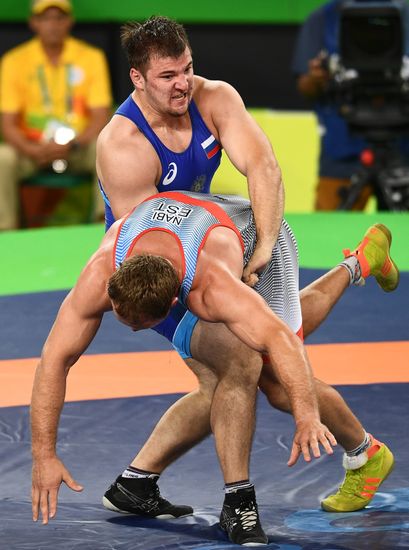 2016 Summer Olympics. Greco-Roman wrestling. Day Two