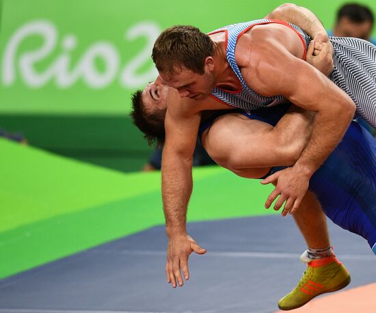 2016 Summer Olympics. Greco-Roman wrestling. Day Two