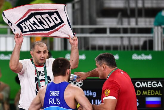 2016 Summer Olympics. Greco-Roman wrestling. Day Two