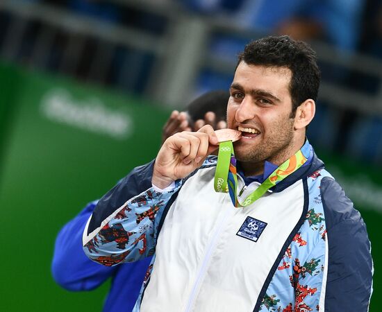 2016 Summer Olympics. Greco-Roman wrestling. Day Two