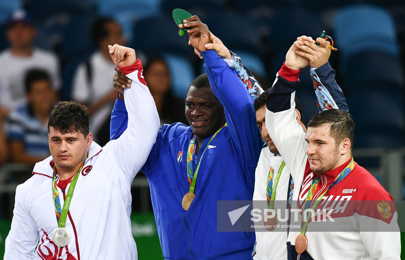 2016 Summer Olympics. Greco-Roman wrestling. Day Two