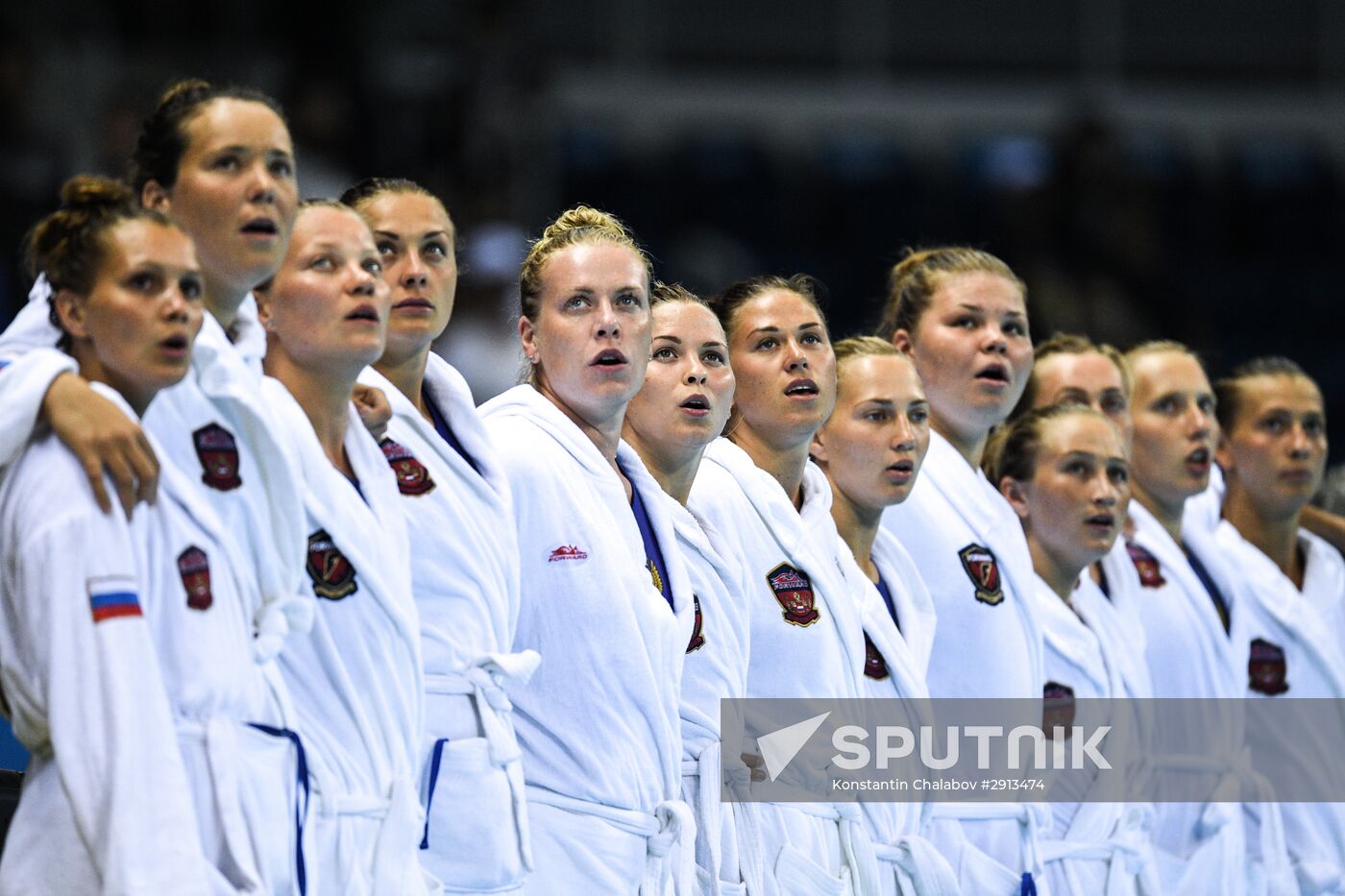 2016 Summer Olympics. Water polo. Women. Russia vs. Spain