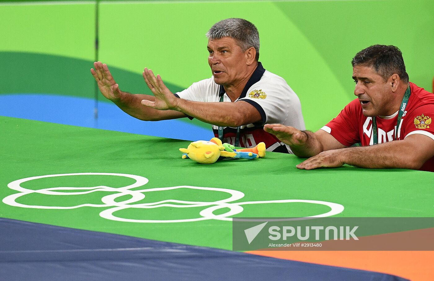 2016 Summer Olympics. Greco-Roman wrestling. Day Two