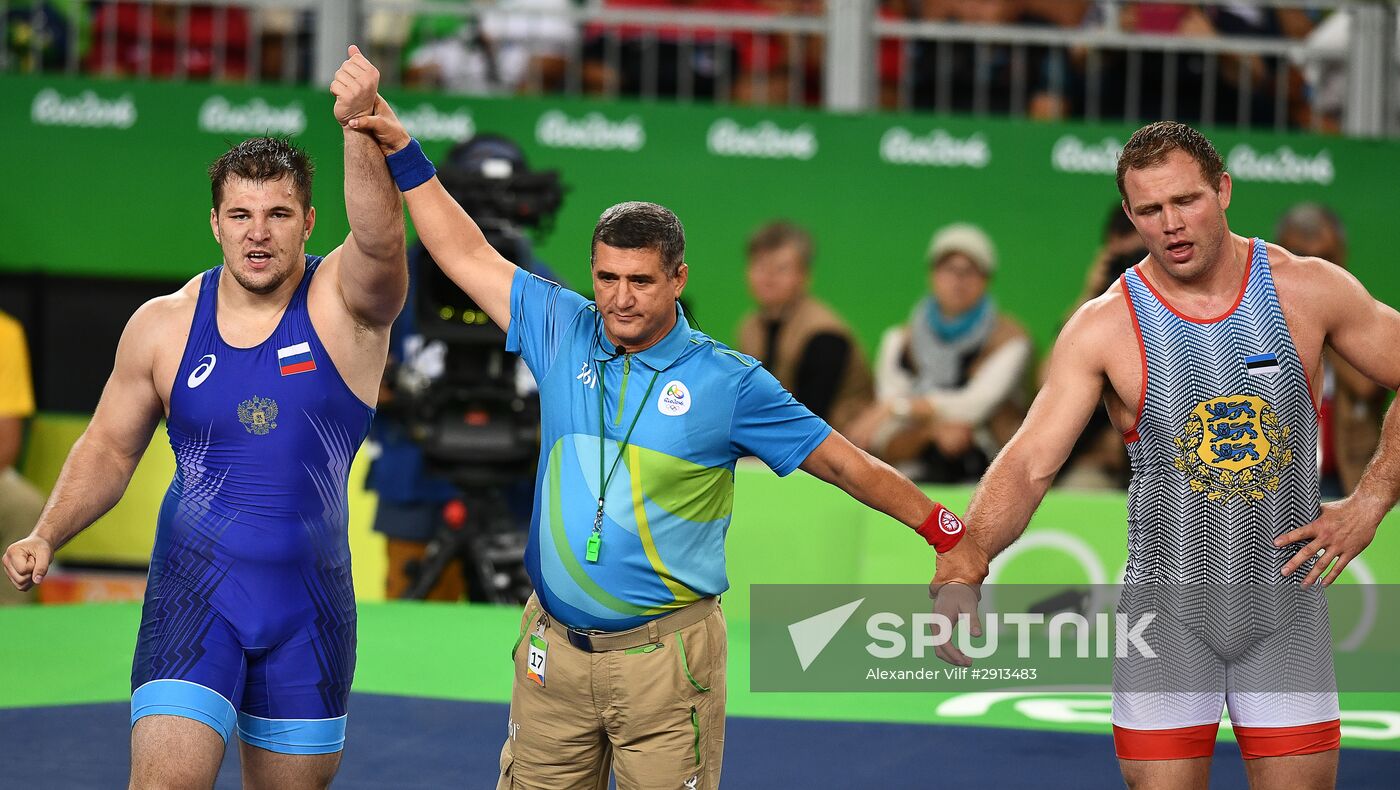 2016 Summer Olympics. Greco-Roman wrestling. Day Two