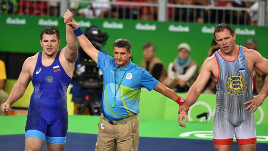 2016 Summer Olympics. Greco-Roman wrestling. Day Two