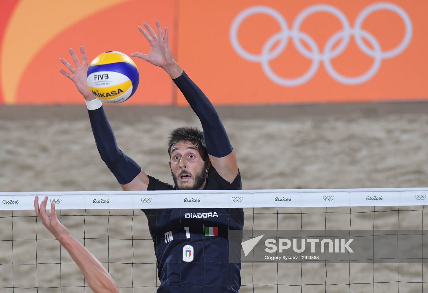 2016 Summer Olympics. Beach volleyball. Men. Quarterfinals