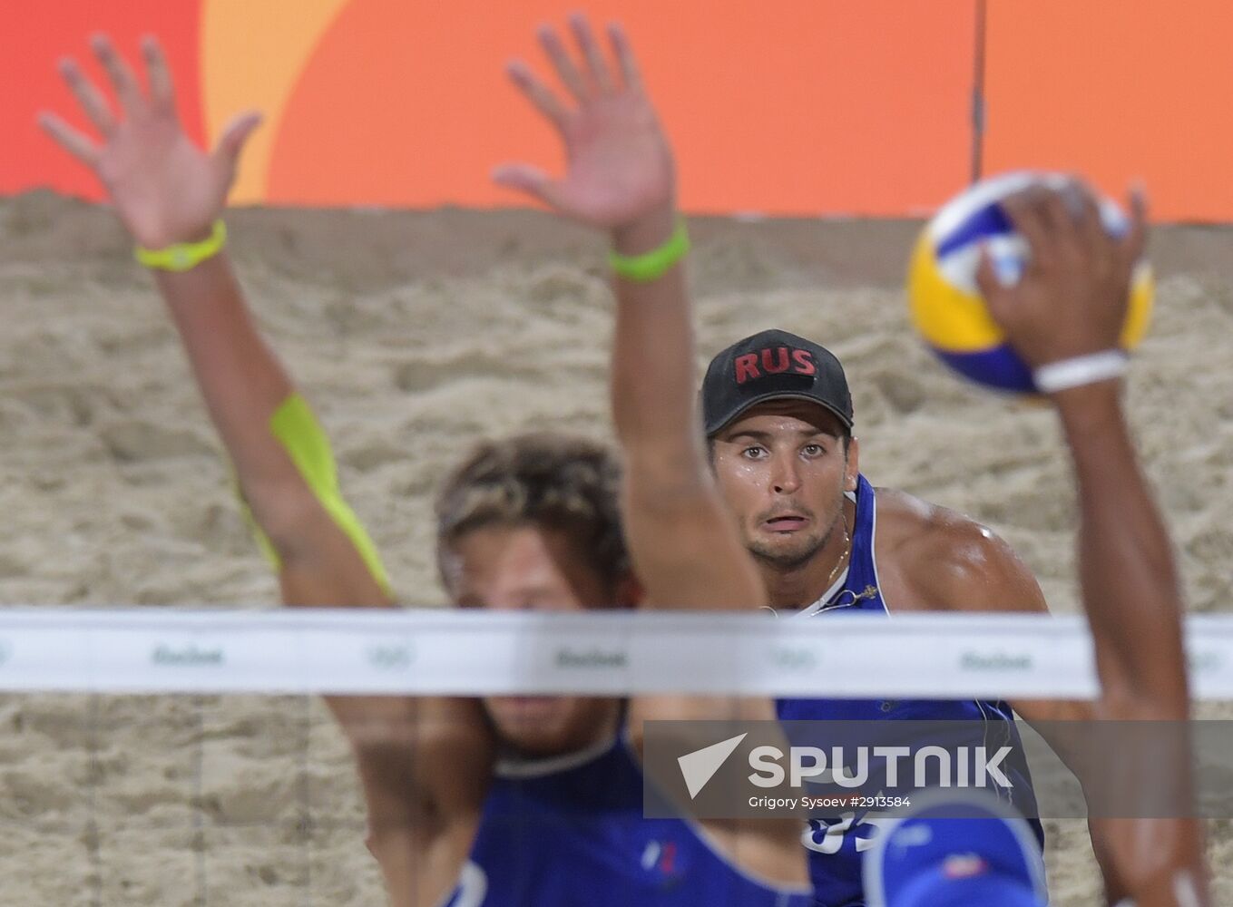 2016 Summer Olympics. Beach volleyball. Men. Quarterfinals