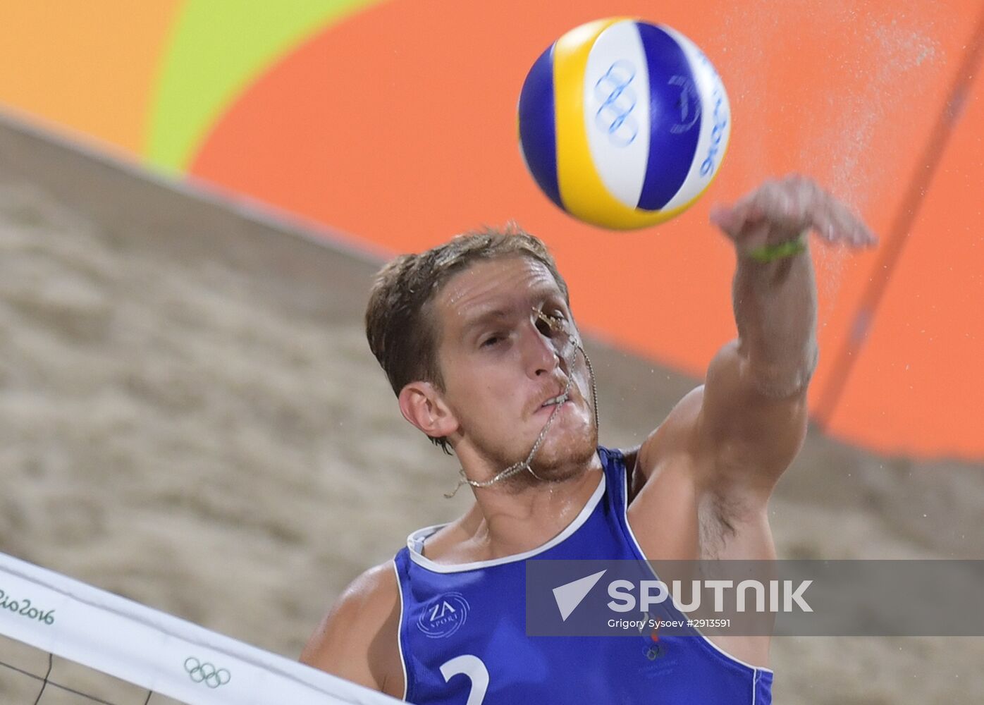 2016 Summer Olympics. Beach volleyball. Men. Quarterfinals