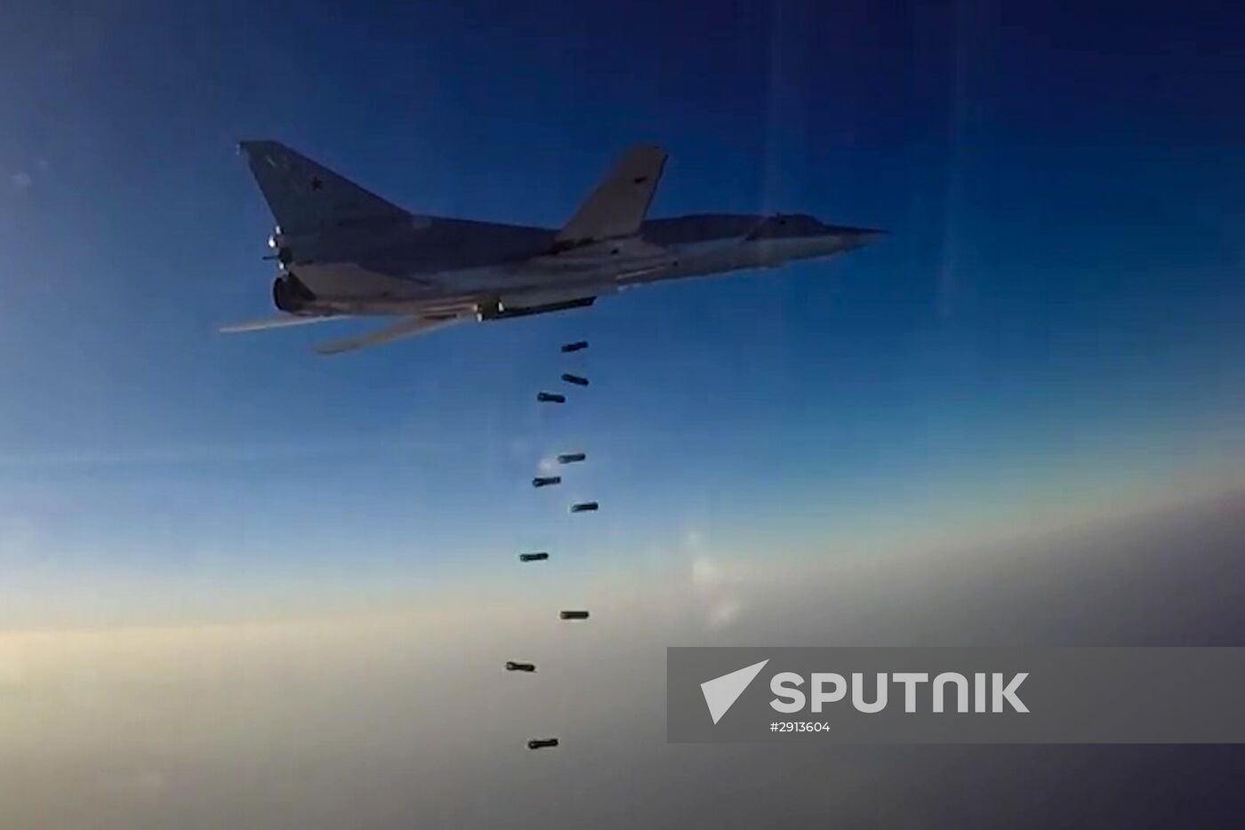 Tupolev Tu-22M3 Backfire bombers hit terrorist targets in Syria