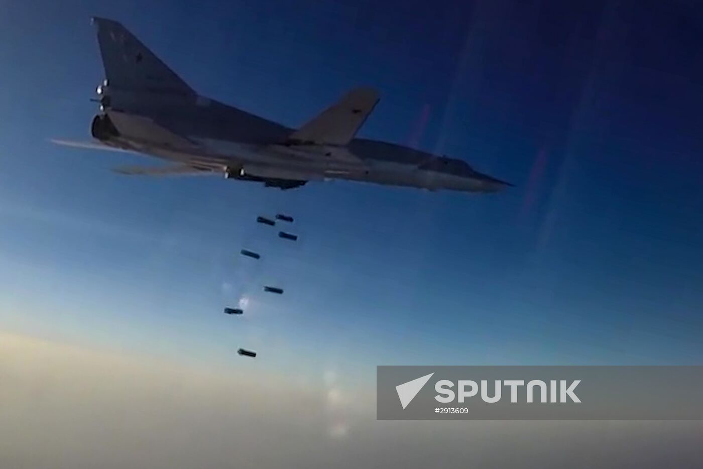 Tupolev Tu-22M3 Backfire bombers hit terrorist targets in Syria