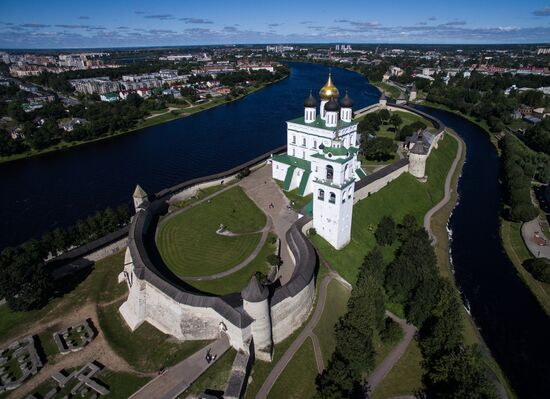 Russian cities. Pskov